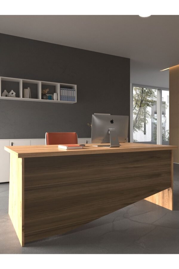 Festival Ofis Masası - OFİS-5-6-2-180X60 Beyaz - Ceviz