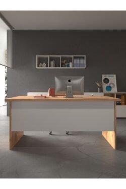 Festival Ofis Masası - OFİS-2-6-1-160X90 Beyaz - Beyaz