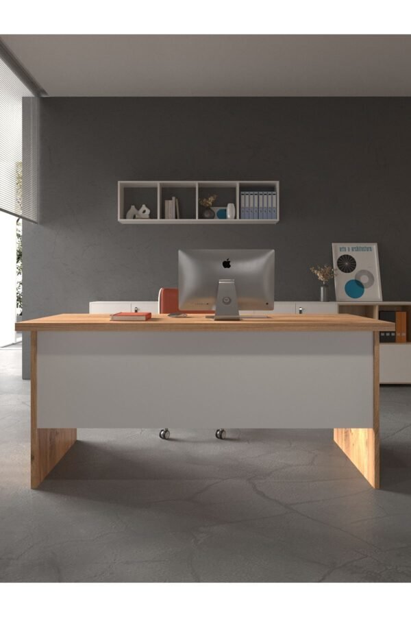 Festival Ofis Masası - OFİS-2-6-1-160X90 Beyaz - Beyaz