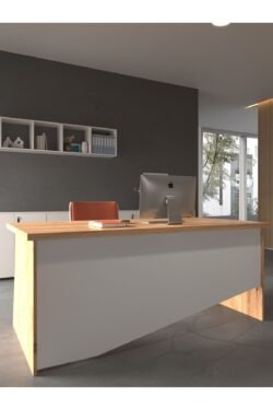 Festival Ofis Masası - OFİS-5-6-1-120X75 Beyaz - Beyaz