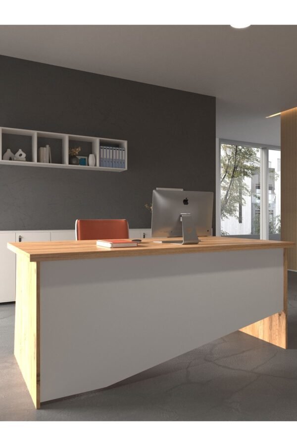 Festival Ofis Masası - OFİS-5-6-1-120X75 Beyaz - Beyaz