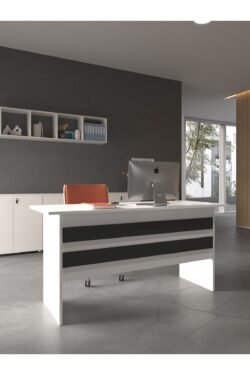 Festival Ofis Masası - OFİS-1-1-4-160X60 Beyaz - Antrasit