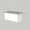 Festival Ofis Masası - OFİS-2-1-1-120X90 Beyaz - Beyaz