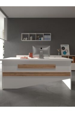Festival Ofis Masası - OFİS-9-1-6-180X60 Beyaz - Çam