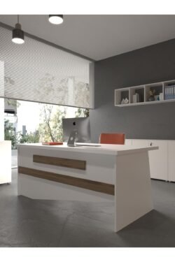 Festival Ofis Masası - OFİS-9-1-2-160X75 Beyaz - Ceviz