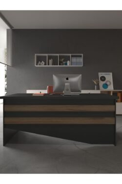 Festival Ofis Masası - OFİS-6-4-2-120X75 Beyaz - Ceviz
