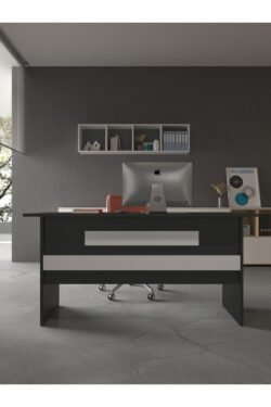 Festival Ofis Masası - OFİS-8-4-1-160X90 Beyaz - Beyaz