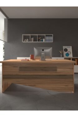 Festival Ofis Masası - OFİS-10-6-2-180X60 Beyaz - Ceviz