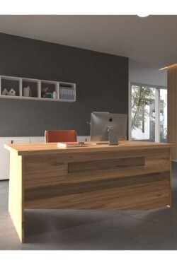 Festival Ofis Masası - OFİS-10-6-2-180X60 Beyaz - Ceviz