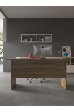 Festival Ofis Masası - OFİS-8-2-2-160X75 Beyaz - Ceviz