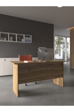 Festival Ofis Masası - OFİS-8-2-2-160X75 Beyaz - Ceviz