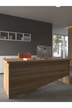 Festival Ofis Masası - OFİS-5-2-2-180X75 Beyaz - Ceviz