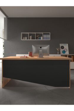 Festival Ofis Masası - OFİS-7-6-4-160X90 Beyaz - Antrasit