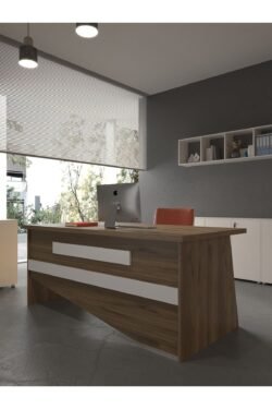 Festival Ofis Masası - OFİS-10-2-1-120X90 Beyaz - Beyaz