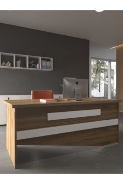Festival Ofis Masası - OFİS-10-2-1-120X90 Beyaz - Beyaz