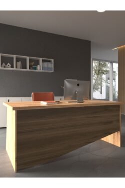 Festival Ofis Masası - OFİS-5-6-2-180X75 Beyaz - Ceviz