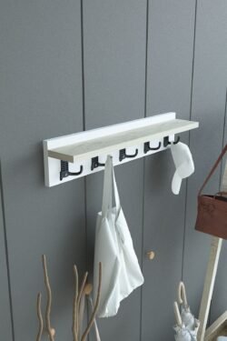 Portmanto Duvar Askılığı Elbise Askılığı ASKI-005-1-8 - 60 cm
