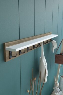 Portmanto Duvar Askılığı Elbise Askılığı ASKI-008-2-1 - 90 cm