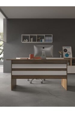 Festival Ofis Masası - OFİS-1-2-1-120X75 Beyaz - Beyaz
