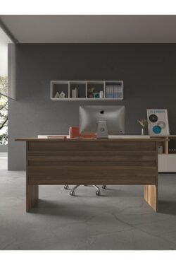 Festival Ofis Masası - OFİS-1-2-2-180X60 Beyaz - Ceviz