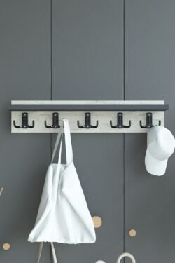 Portmanto Duvar Askılığı Elbise Askılığı ASKI-005-8-4 - 60 cm