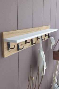 Portmanto Duvar Askılığı Elbise Askılığı ASKI-014-6-1 - 80 cm