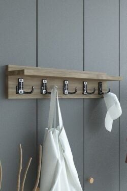 Portmanto Duvar Askılığı Elbise Askılığı ASKI-005-2-2 - 60 cm