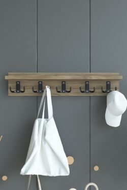Portmanto Duvar Askılığı Elbise Askılığı ASKI-005-2-2 - 60 cm