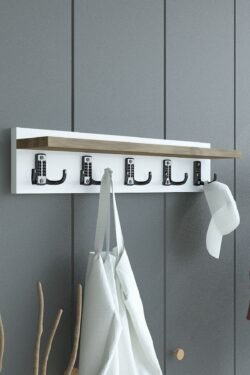 Portmanto Duvar Askılığı Elbise Askılığı ASKI-005-1-2 - 60 cm