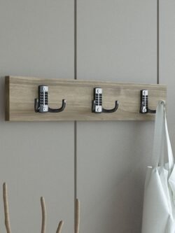 Portmanto Duvar Askılığı Elbise Askılığı Ceviz ASKI-004-2 - 50 cm