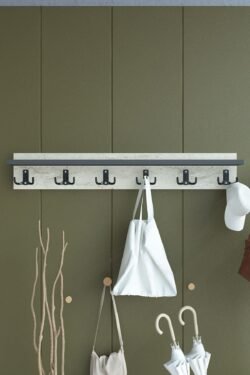 Portmanto Duvar Askılığı Elbise Askılığı ASKI-006-8-4 - 80 cm