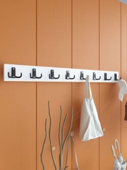 Portmanto Duvar Askılığı Elbise Askılığı Beyaz ASKI-007-1 - 90 cm