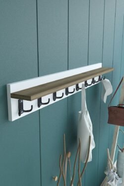 Portmanto Duvar Askılığı Elbise Askılığı ASKI-008-1-2 - 90 cm