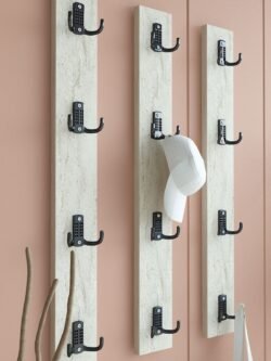 Portmanto Duvar Askılığı Elbise Askılığı Traverten ASKI-012-8 - 75 cm
