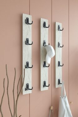 Portmanto Duvar Askılığı Elbise Askılığı Traverten ASKI-012-8 - 75 cm