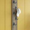 Portmanto Duvar Askılığı Elbise Askılığı Ceviz ASKI-009-2 - 75 cm