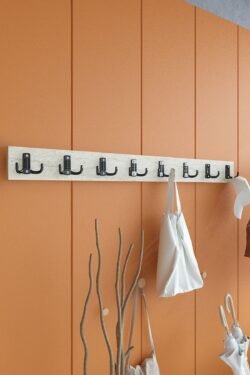 Portmanto Duvar Askılığı Elbise Askılığı Traverten ASKI-007-8 - 90 cm