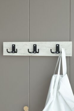 Portmanto Duvar Askılığı Elbise Askılığı Traverten ASKI-004-8 - 50 cm