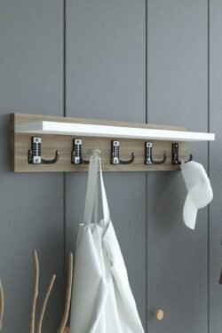 Portmanto Duvar Askılığı Elbise Askılığı ASKI-005-2-1 - 60 cm