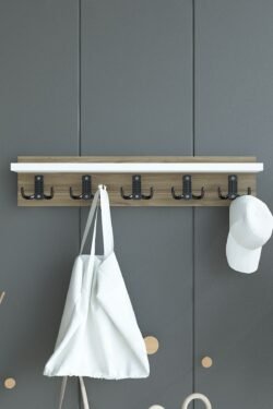Portmanto Duvar Askılığı Elbise Askılığı ASKI-005-2-1 - 60 cm