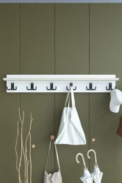 Portmanto Duvar Askılığı Elbise Askılığı ASKI-006-1-8 - 80 cm