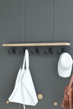 Portmanto Duvar Askılığı Elbise Askılığı ASKI-005-4-6 - 60 cm
