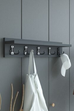 Portmanto Duvar Askılığı Elbise Askılığı ASKI-005-4-4 - 60 cm