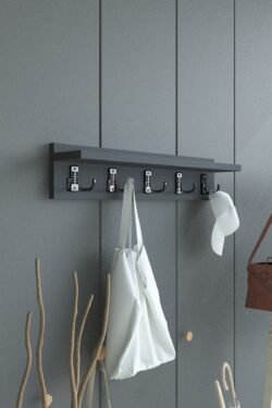 Portmanto Duvar Askılığı Elbise Askılığı ASKI-005-4-4 - 60 cm