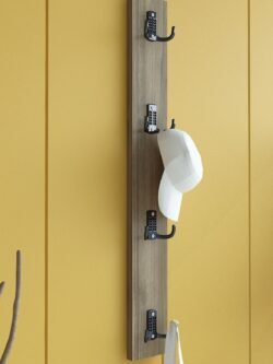 Portmanto Duvar Askılığı Elbise Askılığı Ceviz ASKI-010-2 - 75 cm