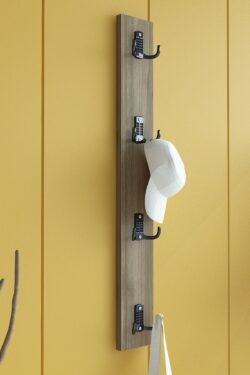Portmanto Duvar Askılığı Elbise Askılığı Ceviz ASKI-010-2 - 75 cm