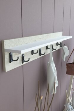 Portmanto Duvar Askılığı Elbise Askılığı ASKI-014-8-1 - 80 cm