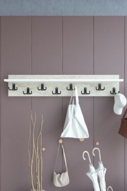 Portmanto Duvar Askılığı Elbise Askılığı ASKI-014-8-1 - 80 cm
