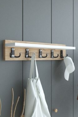Portmanto Duvar Askılığı Elbise Askılığı ASKI-005-6-1 - 60 cm