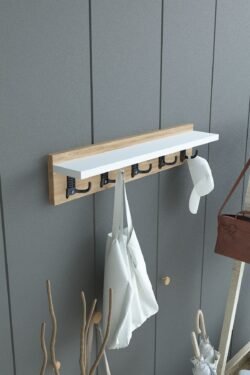 Portmanto Duvar Askılığı Elbise Askılığı ASKI-005-6-1 - 60 cm